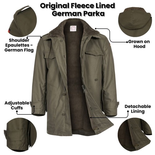 Bundeswehr parka original - parka,