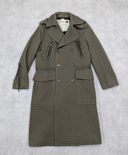 Zara military wollmantel - zara,