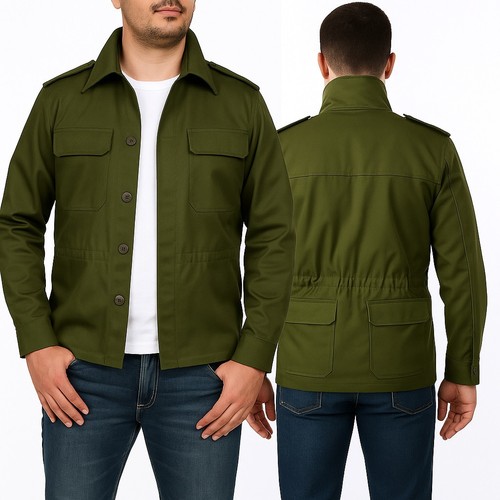 Herren armee jacke baumwolle - herren,